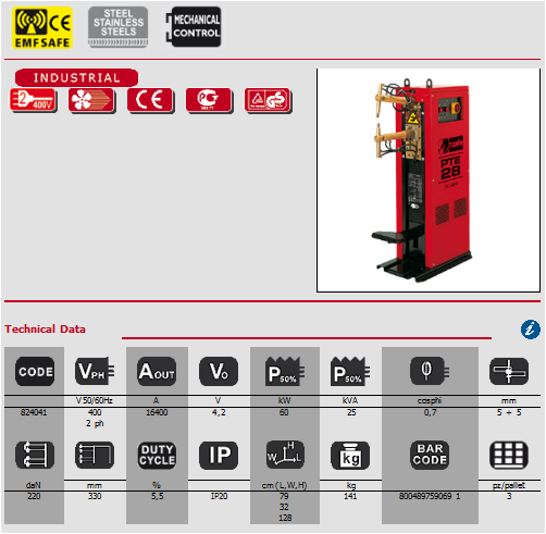 spot welding equipment for galvanized steel and coated metal sheets