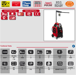 industrial spot welding setup with adjustable electrode pressure